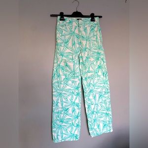 BDG printed wide leg jeans